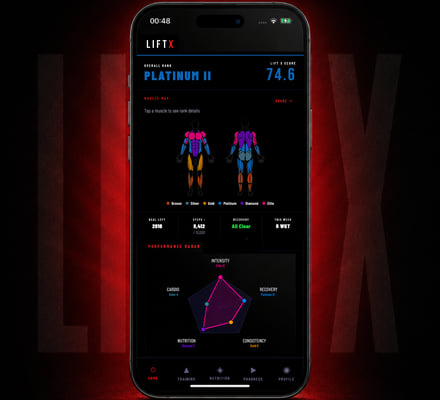 Lift X app preview